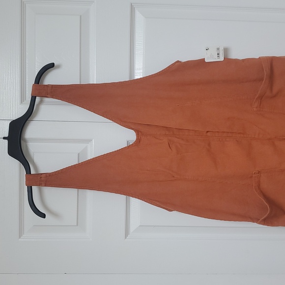 Free People High Roller Cord Jumpsuit/Sunburn - Picture 7 of 15